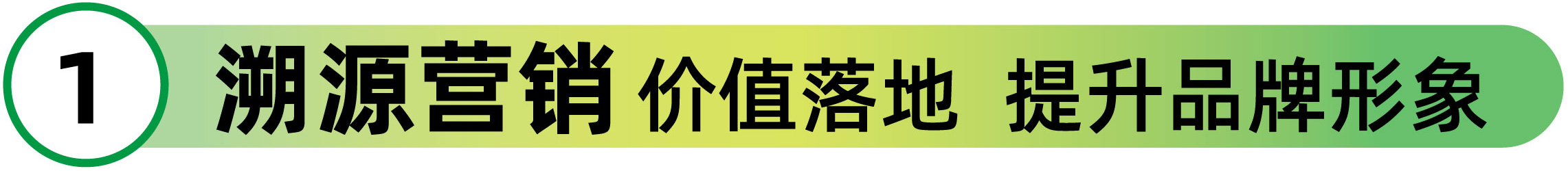 溯源营销 价值落地 提升品牌形象